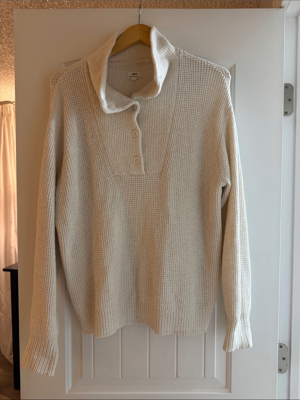 Aerie Waffle knit sweater
